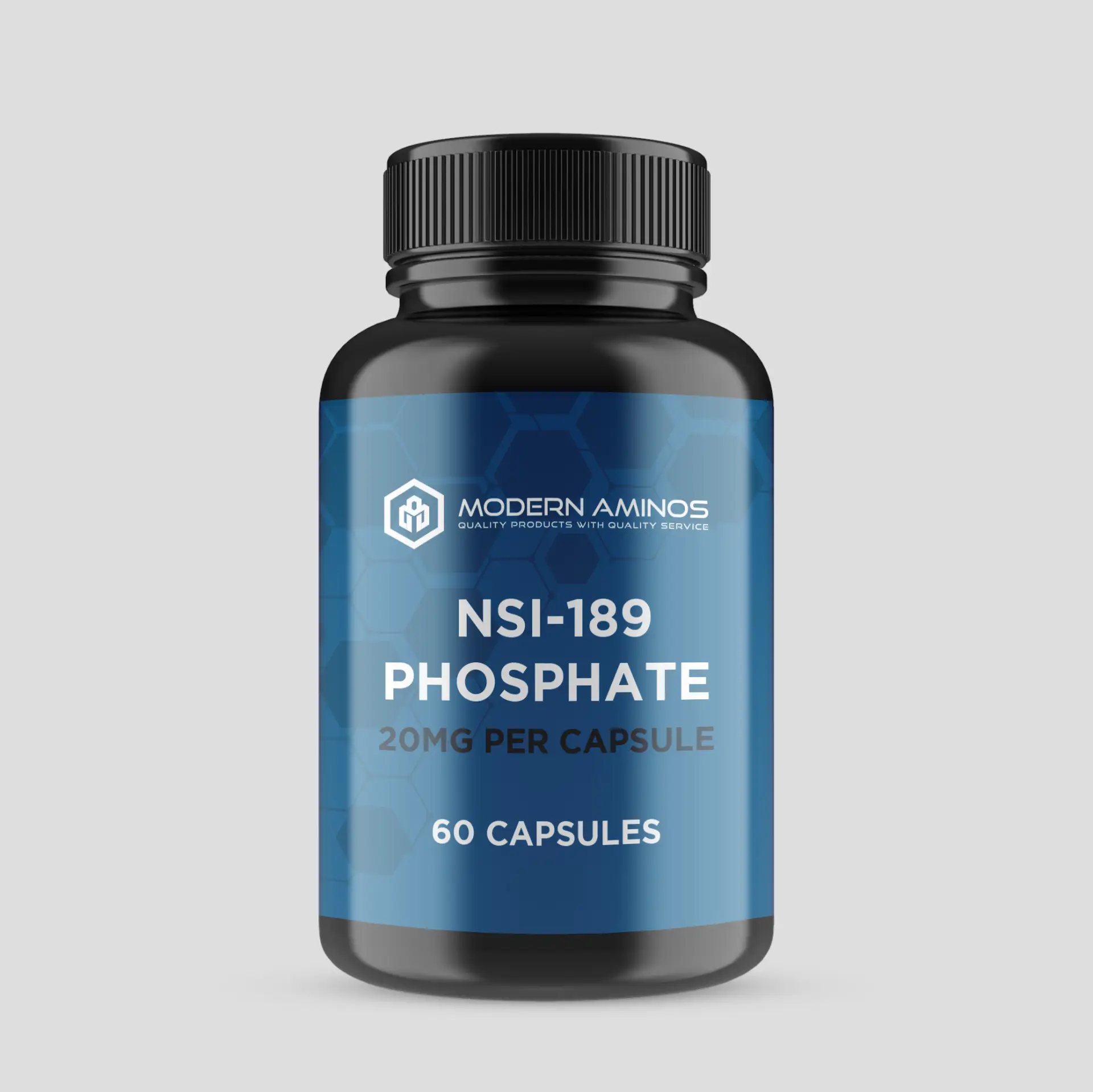 NSI-189 phosphate capsule bottle